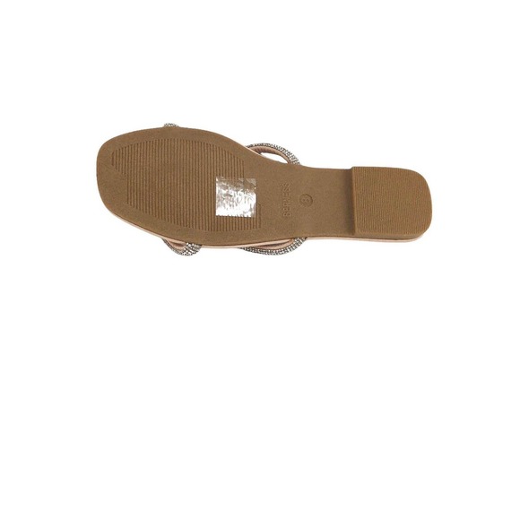 Cute Vegan Beach Wedding Casual Berness Jewelry Sandals Cassie Beige 8 (CC) - Picture 7 of 7